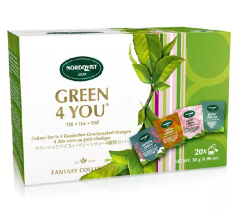 Nordqvist Green Tee 4 You 20 x 1,5 g