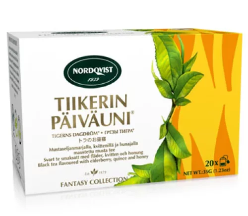 Nordqvist tee Tiikerin päiväuni 20 kpl