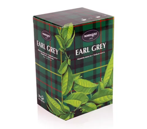 Nordqvist Earl Grey maustettu musta tee 20ps/35g