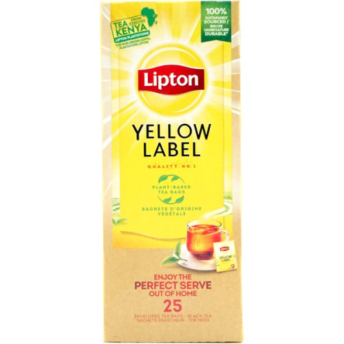 Lipton Yellow Label musta tee 25ps