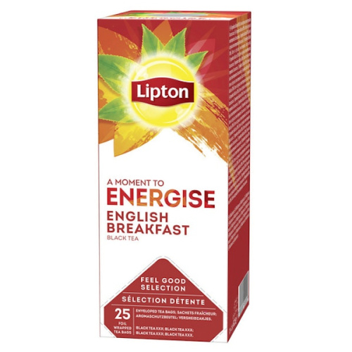 Lipton English Breakfast musta tee 25pss