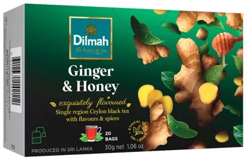 Dilmah Inkivääri-hunajatee 20x1,5g