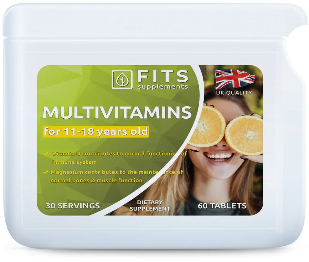 Monivitamiinitabletit 11-18-vuotiaille