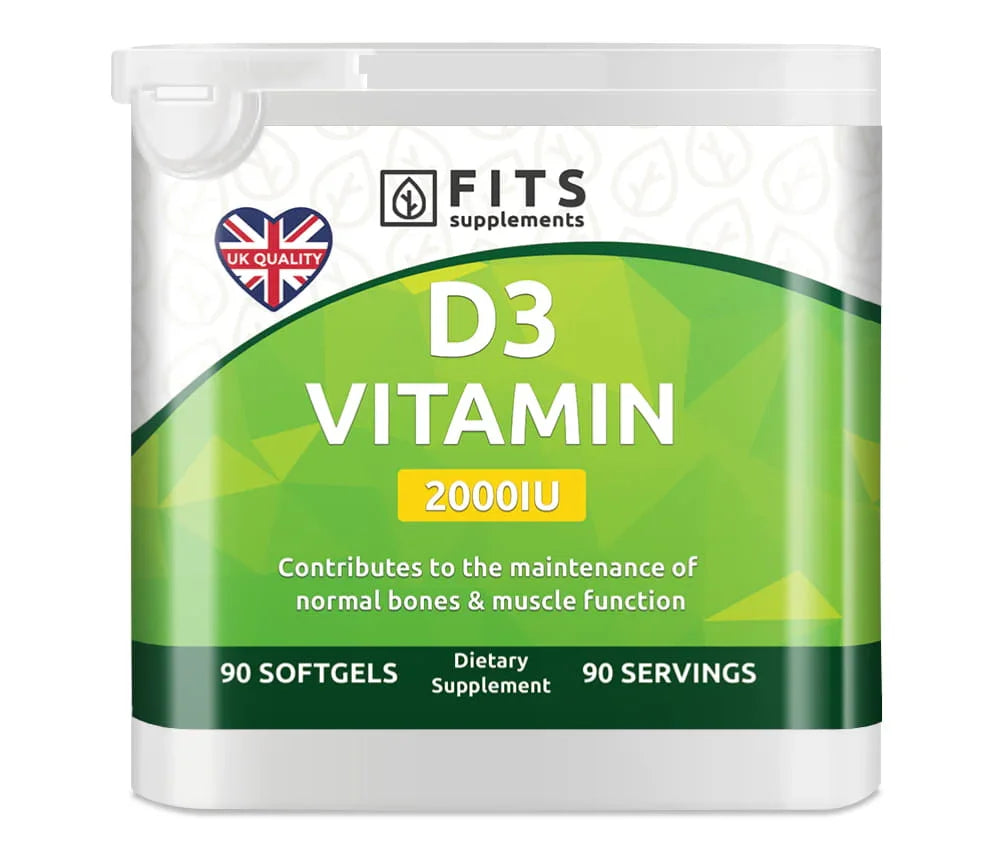 D3-vitamiini 2000IU 90 geelikapselia