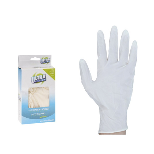 Ultra Clean Kertakäyttöiset lateksikäsineet 10kpl