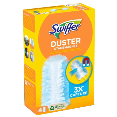 Swiffer-höyhenpölynpäälliset pölymagneettitäyttöpakkaus, 4 kpl