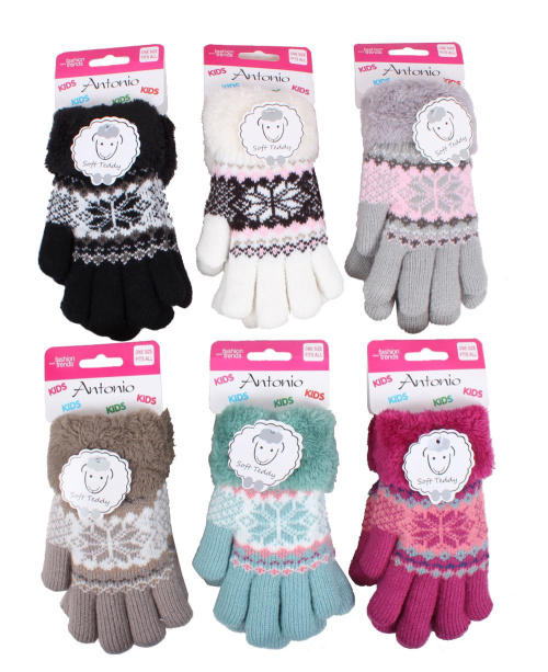 Lasten Tedy Norway käsineet