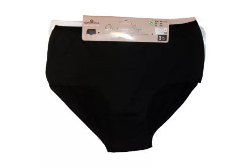 Scandinavian Lingerie Maxi Slip Naisten Alusvaatteet 3-pack