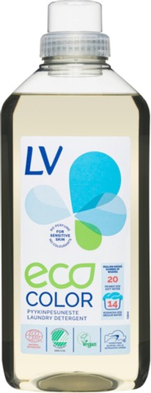 LV Eco pyykinpesuneste color 1,0L