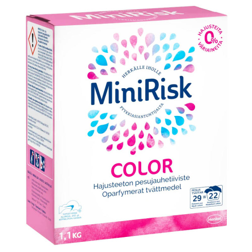 MiniRiskpyykinpesujauhe tiiviste1,1 kg