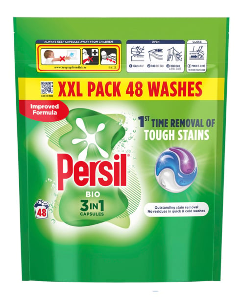 Persil 3 in 1 pesukapselit Bio 48 pesut