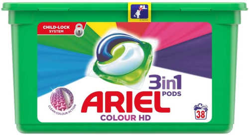Ariel 3in1 Ppods Colour 20's