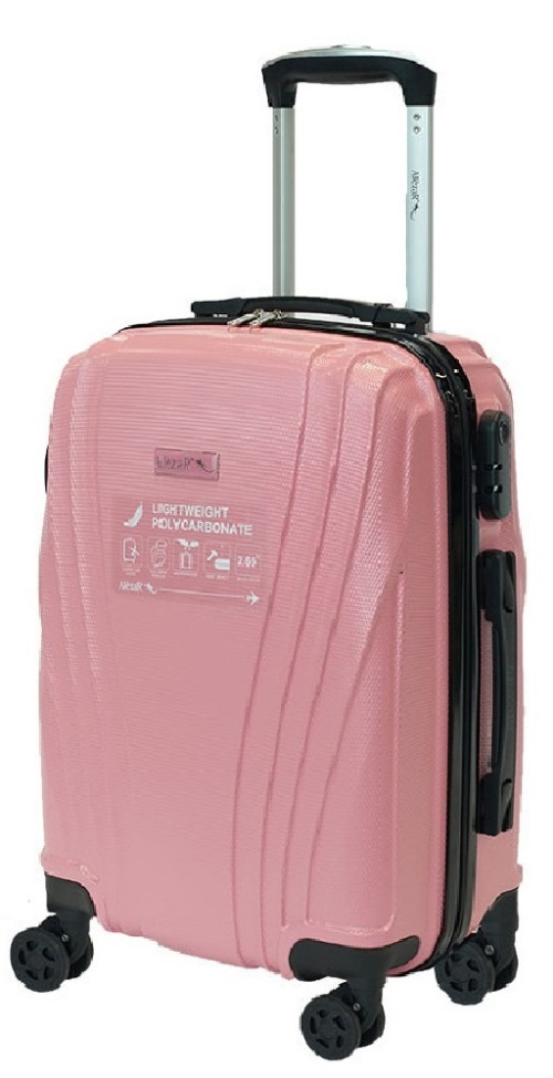 Alezar Max Matkalaukku Pinkki 24