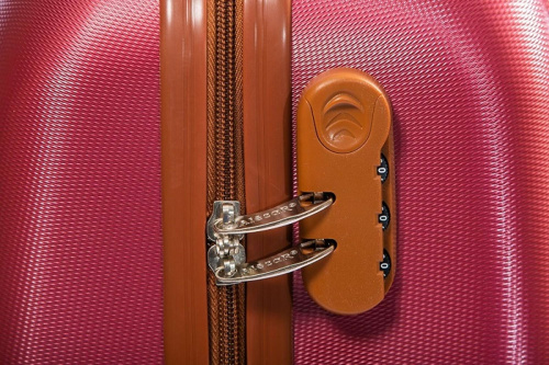 Alezar Gold Matkalaukku Punainen 20