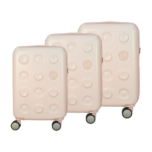 Alezar Rumba Luxury Matkalaukkusetti Pinkki (20