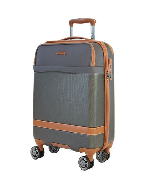 Alezar Lux Spirit Matkalaukku Harmaa/Ruskea 24