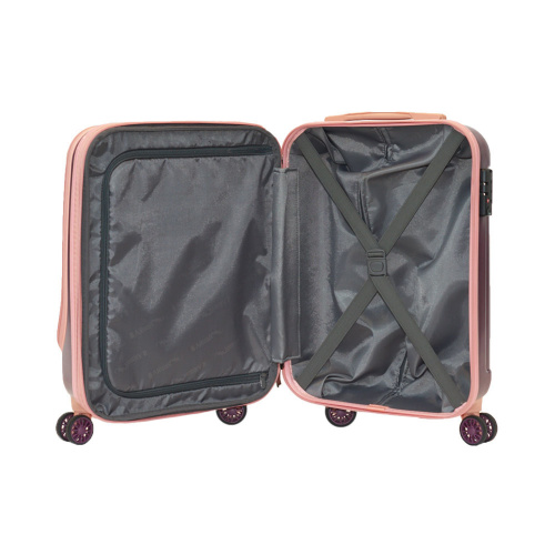 Lentolaukku coffee/pink 20