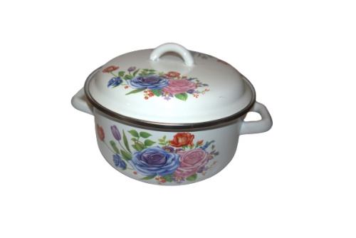 Emaloitu kattila 20,5 cm