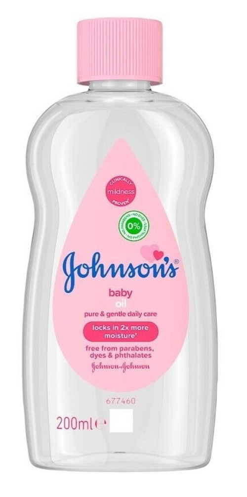 J&J Baby hoitoöljy 200ml