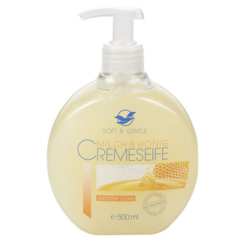 Pumppusaippua Soft Milk&honey 500ml