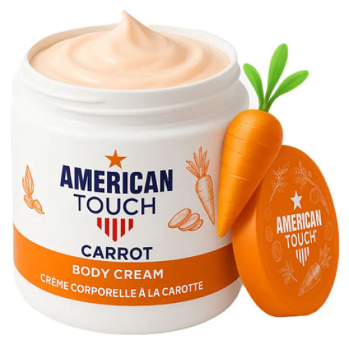Amerikkalainen vartalovoide Touch Carrot 500ml