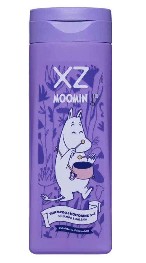 XZ 250ml 2in1 MUUMI Shmp&hoitoaine