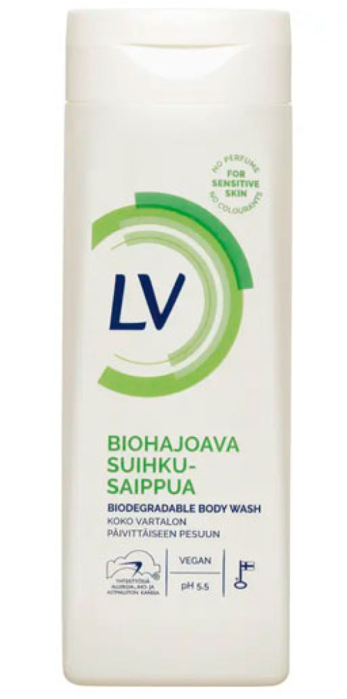 LV Biohajoava suihkusaippua 250ml