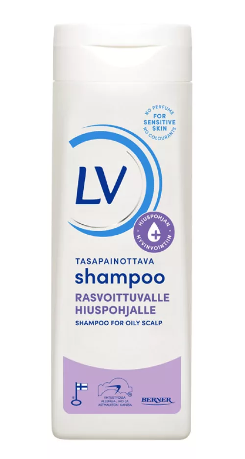 LV Shampoo rasvoittuvalle hiuspohjalle 250ml