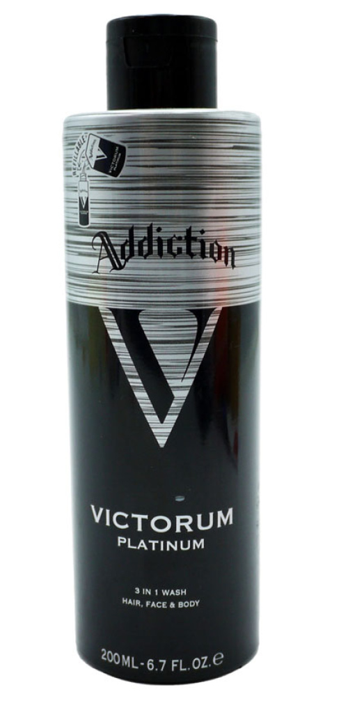 Addiction Body Wash Victorum Platinum 200ml