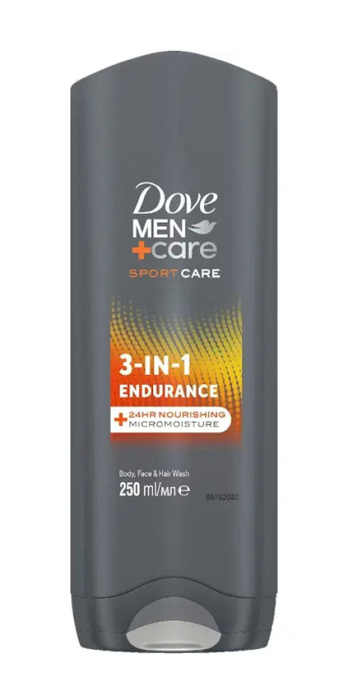 Dove Men+Care shampoo & suihkugeeli 250 ml