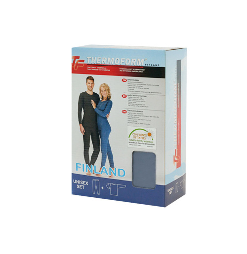 TF Plain Interlock Adult Set Navy Blue L