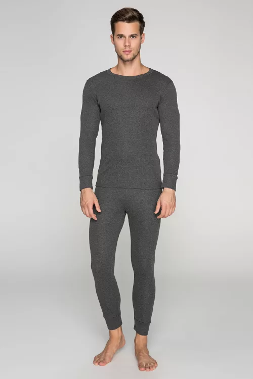 TF Plain Interlock Adult Set Antracite L