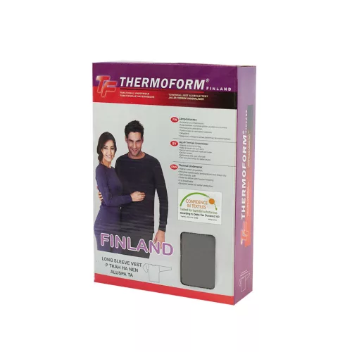 TF Thermal Pitkähih.aluspaita Antrasit L