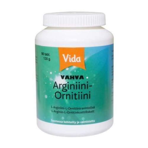 Vida Vahva Arginiini-Ornitiini 90tab
