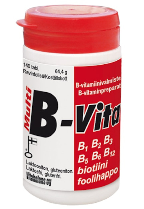 Multi B-Vita B-vitamiinivalmiste 64,4 g 140 kpl