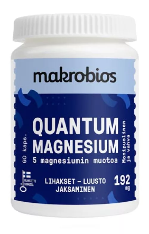 Makrobios Quantum Magnesium 60kpl 50g