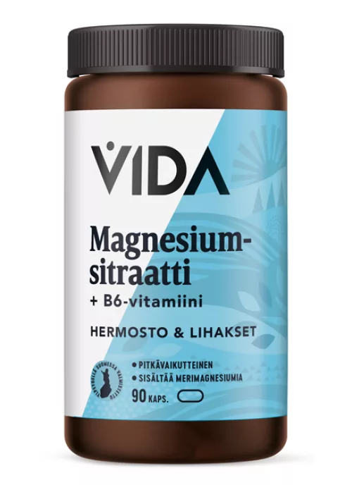 Vida Magnesiumsitraatti + B6 90tabl