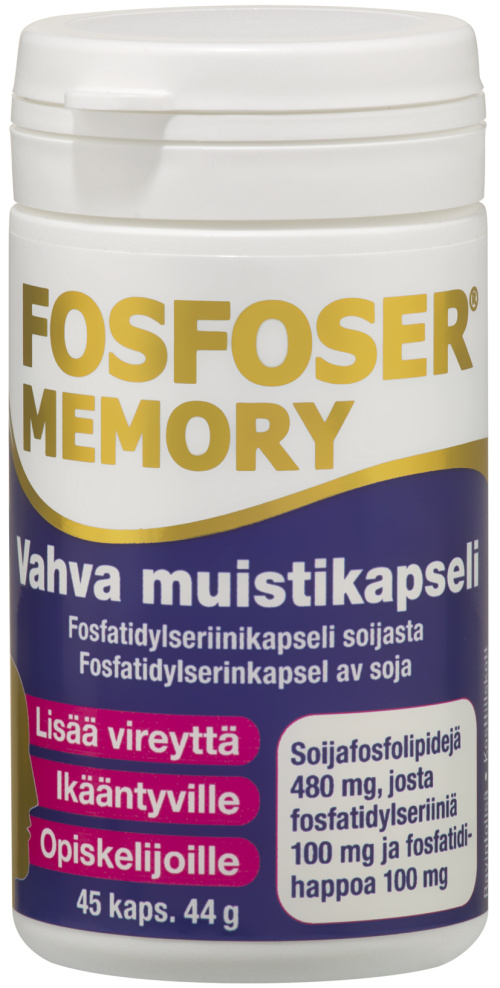 Fosfoser Memory muistikapselit 45 kaps
