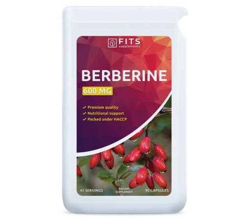 Berberine HCL Strong 600mg 90 capsules