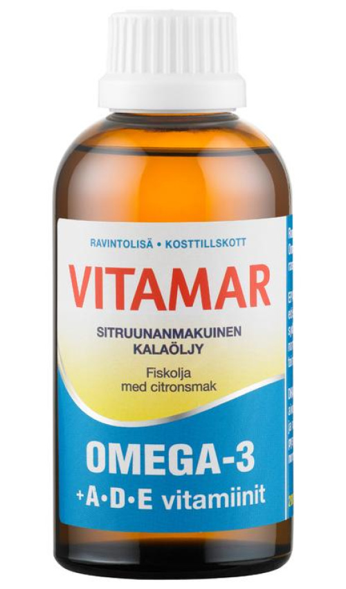 Vitamar Sitruunanmakuinen Kalaöljy 500ml