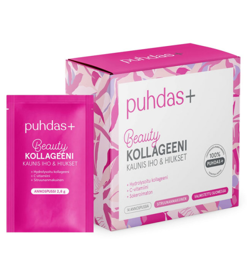 Puhdas+ Beauty Kollageeni 2,5 g x 14 pss