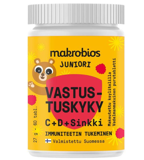 Makrobios Juniori Vastustuskyky 60 tabl.