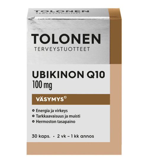 Tolonen ubikinon 100mg 30kaps
