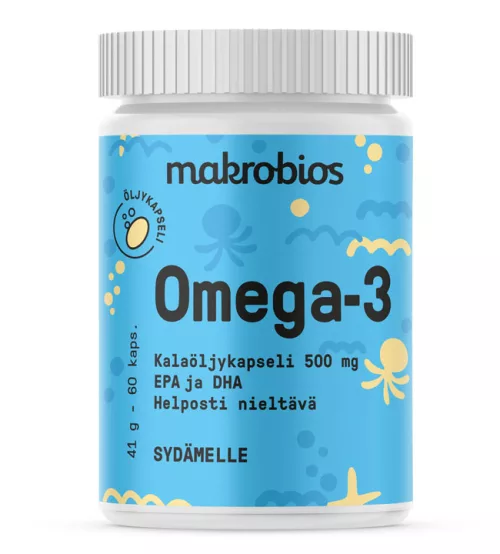 Makrobios Omega-3 60kaps 41g