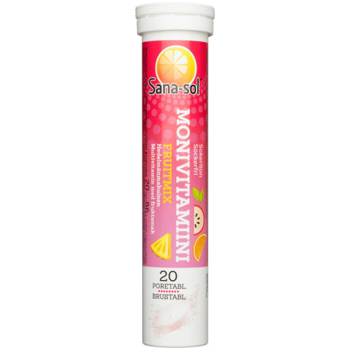 Sana-sol pore Monivitam Fruitmix 20tabl