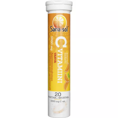 Sana-sol 20poretabl C-vitam. 1000mg