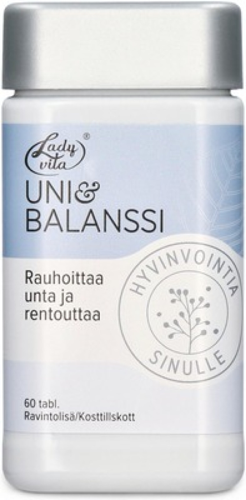 LadyVita 60tabl Uni&Balanssi Rauhoittaa