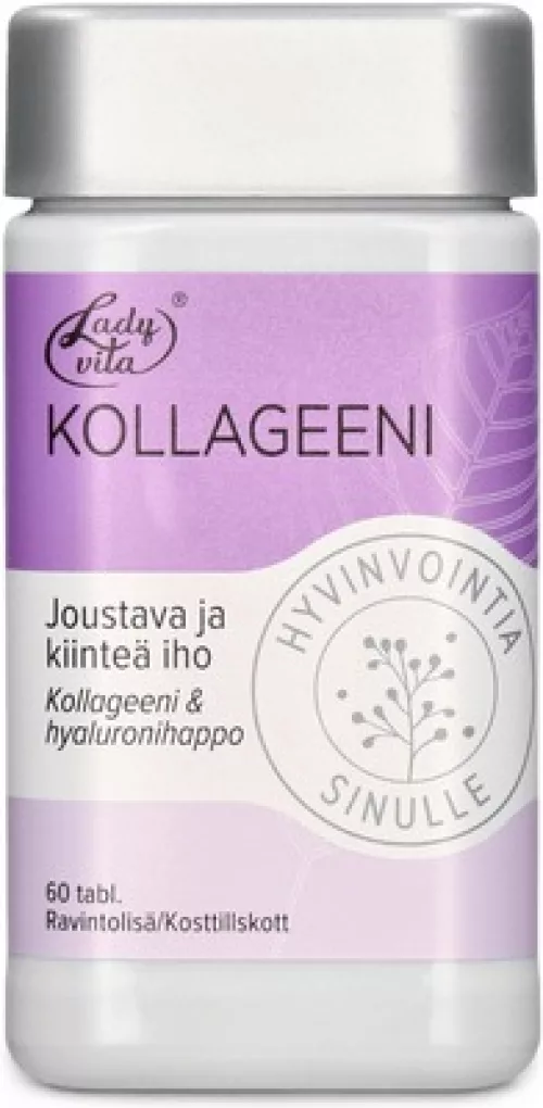 LadyVita 60tabl Kollageeni&hyaluronihapp