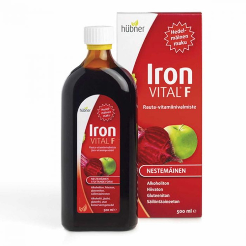 Iron Vital rauta-vitamiinivalmiste 500ml