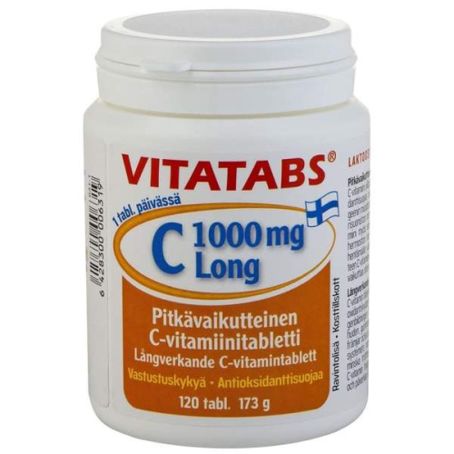 Vitatabs C 1000 Mg long 120 tabs 173g